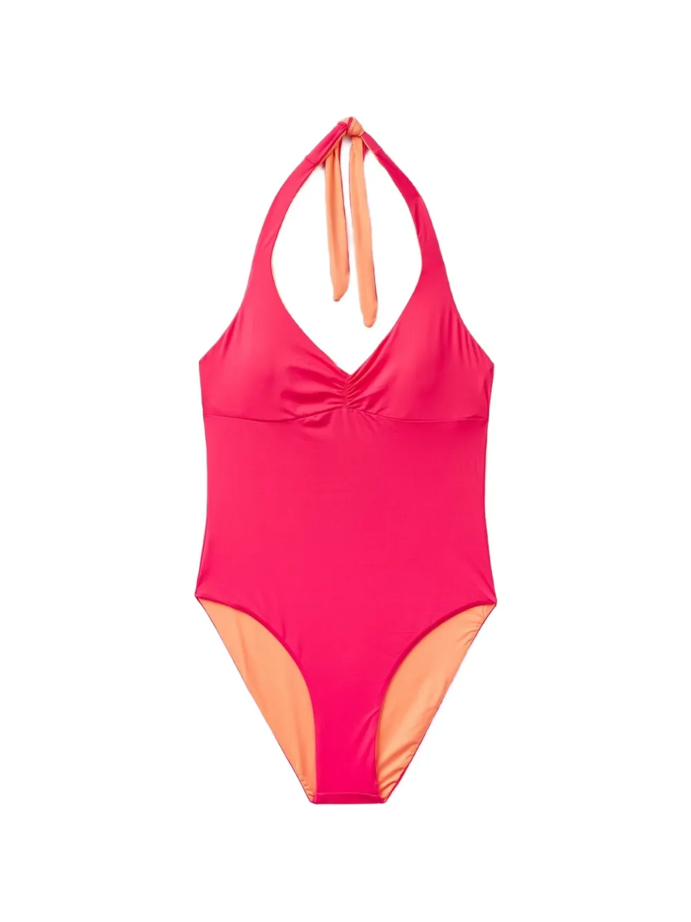 Benetton Costume intero reversibile - Rosa