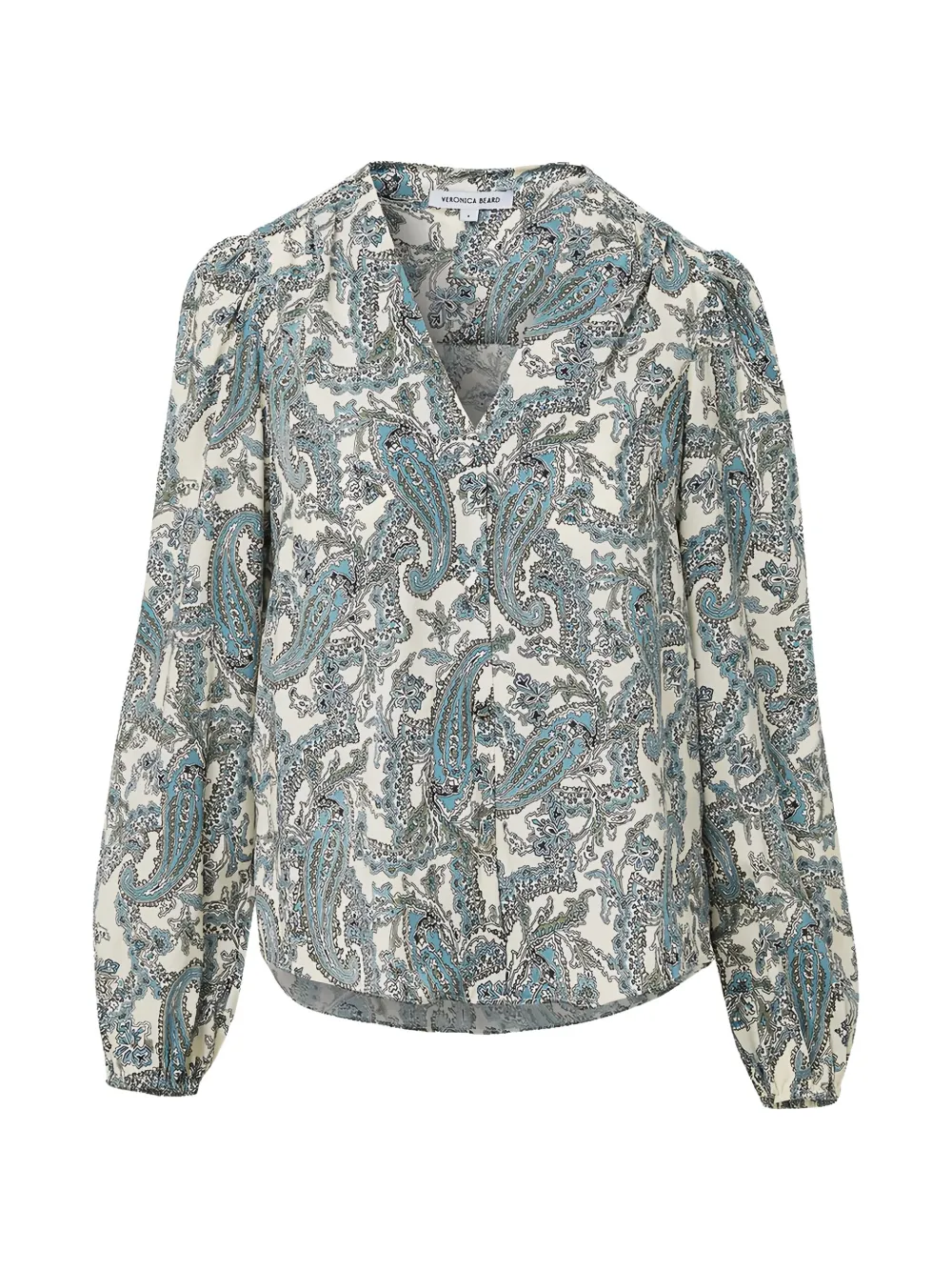 Veronica Beard Farah paisley-print blouse Wit