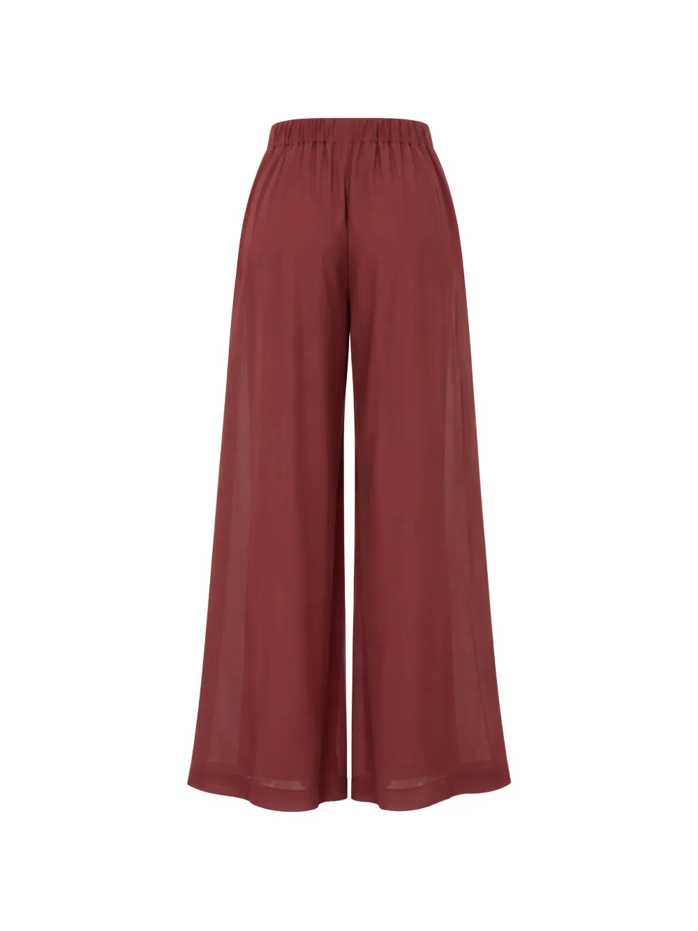 kaos Palazzo plooibroek Rood