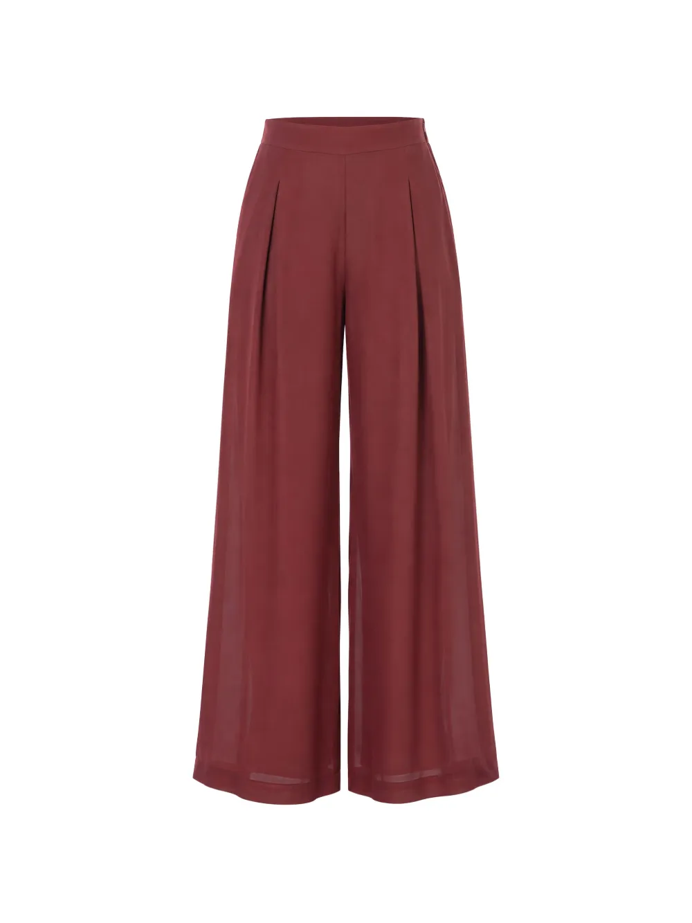 kaos pleated palazzo pants