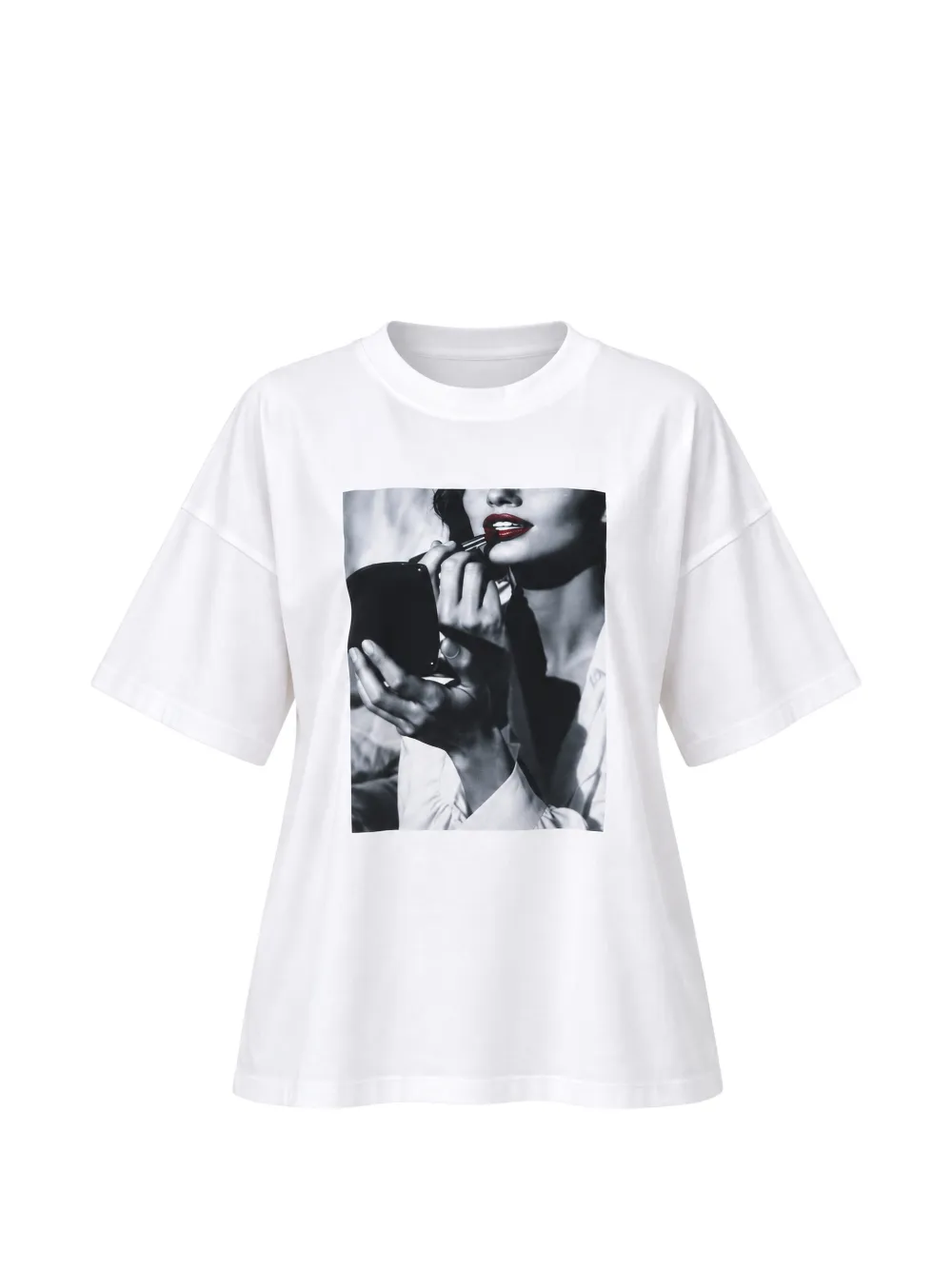 VICOLO t-shirt à imprimé graphique - Blanc VICOLO t-shirt à imprimé graphique - Blanc