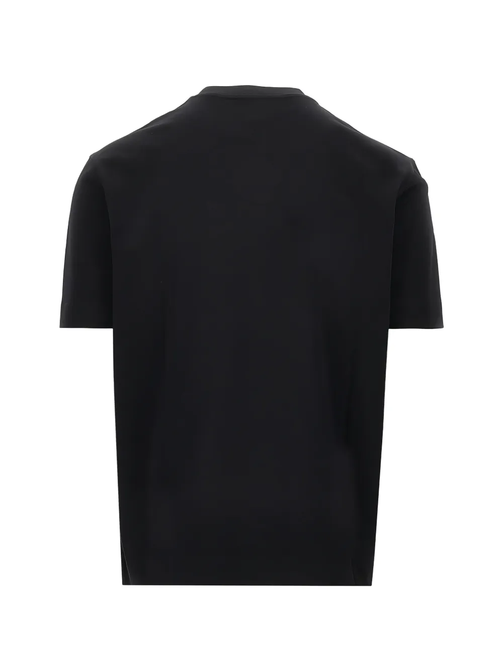 Emporio Armani T-shirt met geborduurd logo Zwart