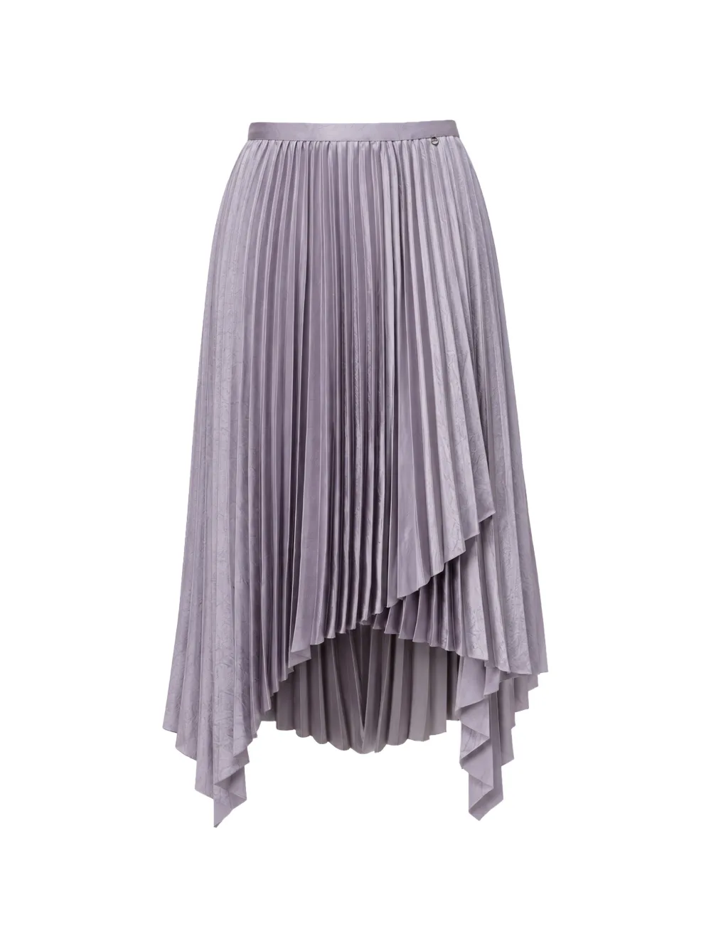 BOSS asymmetric pleated skirt - Viola
