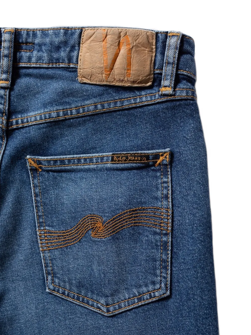 Nudie Jeans Mellow Mae jeans Blauw