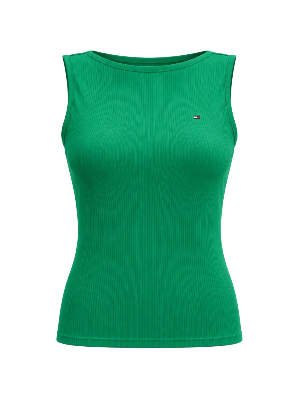 Tommy Hilfiger ribbed boat-neck top