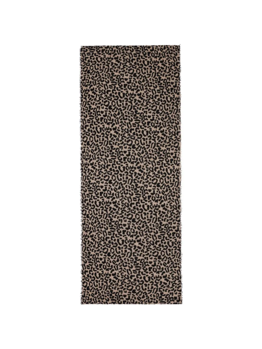 Faliero Sarti Samira leopard-print scarf - Toni neutri