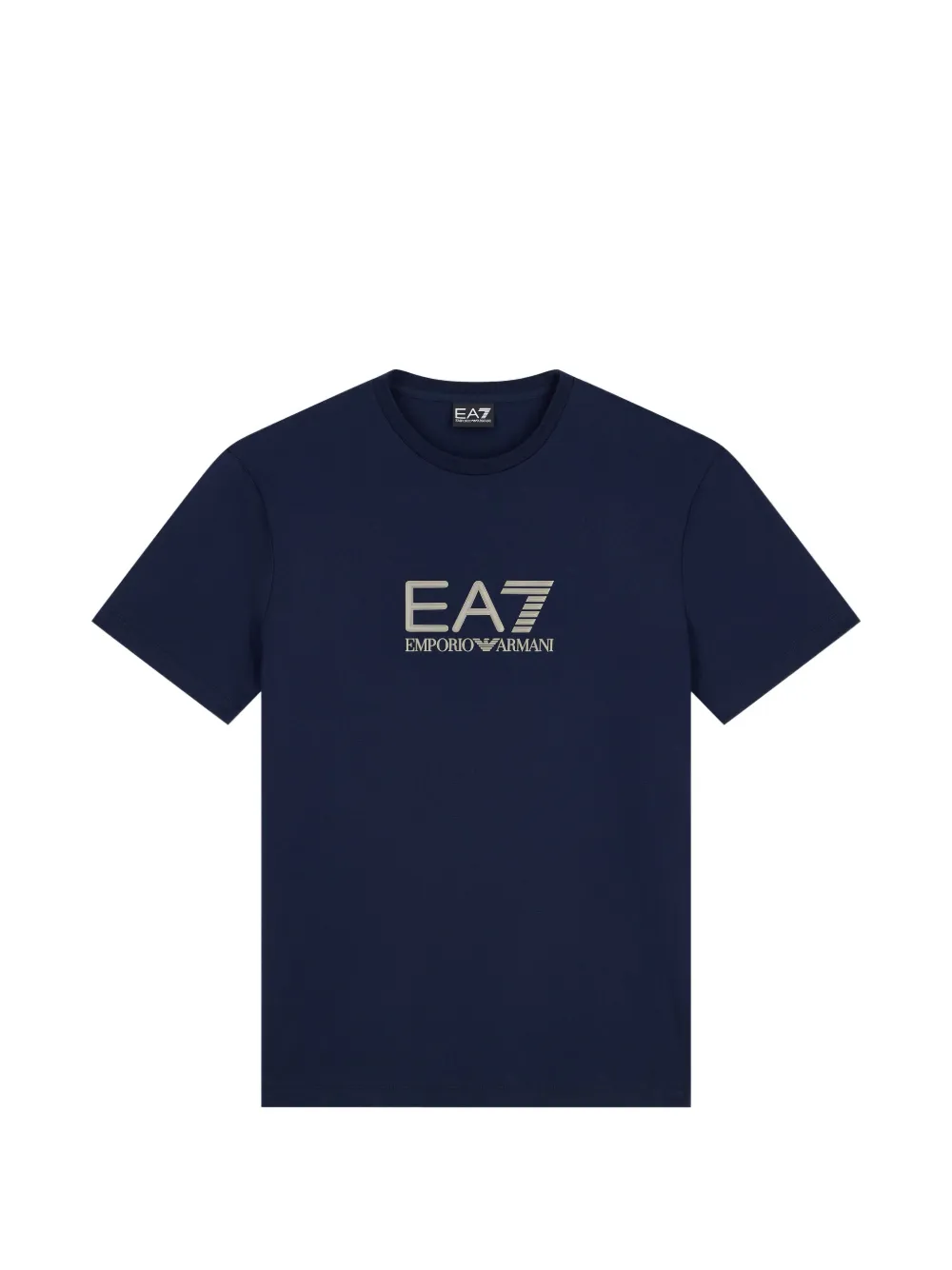 Ea7 Emporio Armani logo-print T-shirt - Blu