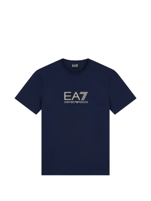 Ea7 Emporio Armani playera con logo estampado