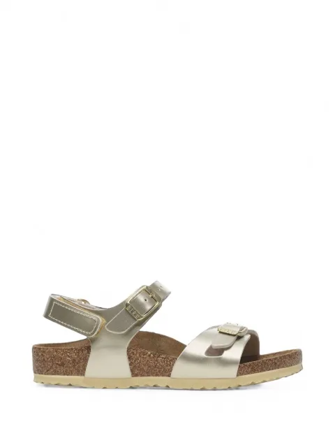 Birkenstock Rio metallic sandals