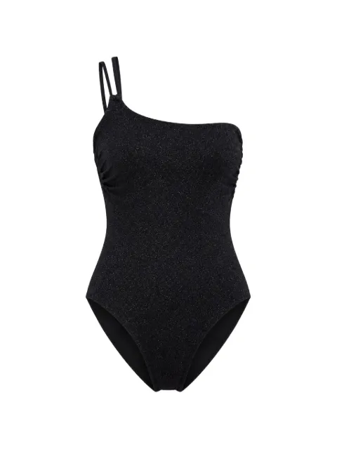 Benetton one-shoulder textured swimsuit