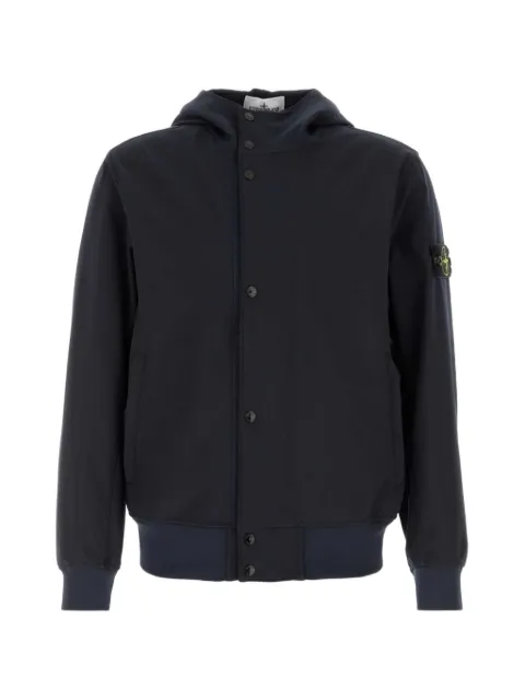 Stone Island 4100118 light soft shell-R e.dye® technology in recycled polyester jacket