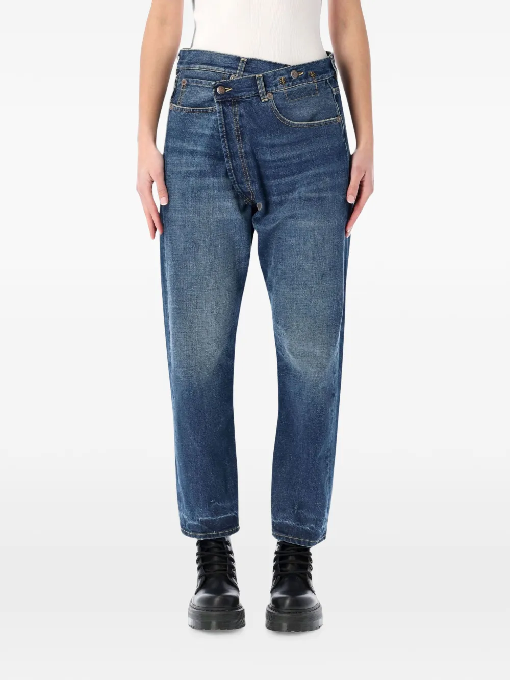 R13 Crossover jeans - Blu