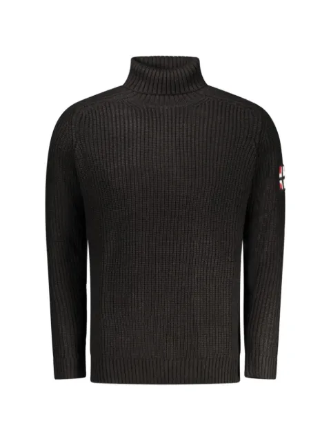 Norwegian Rain ribbed-knit roll-neck sweater