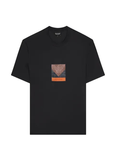 Emporio Armani logo-patch T-shirt