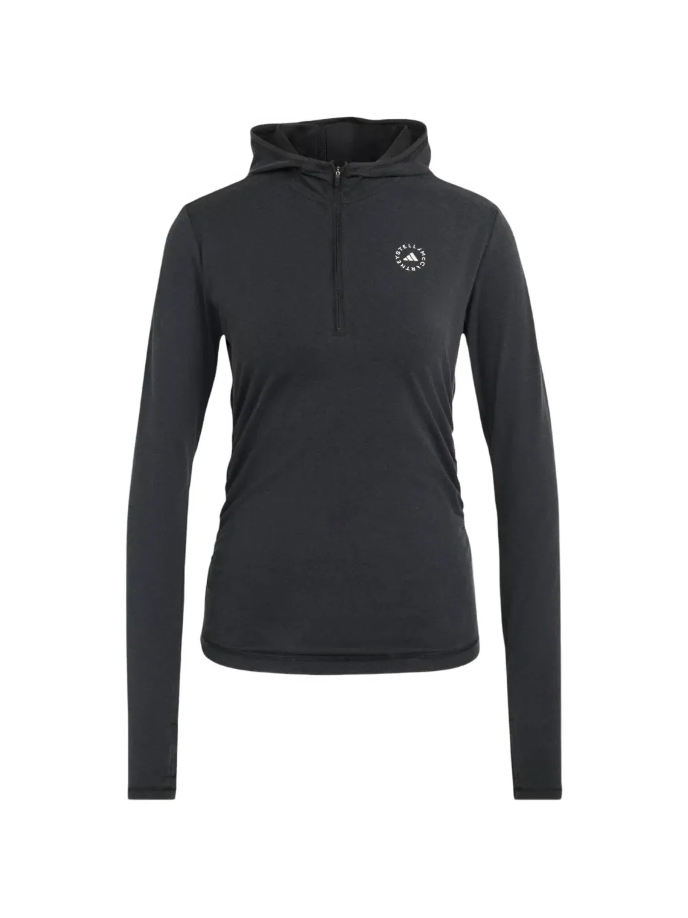 adidas by Stella McCartney logo-print long-sleeve T-shirt