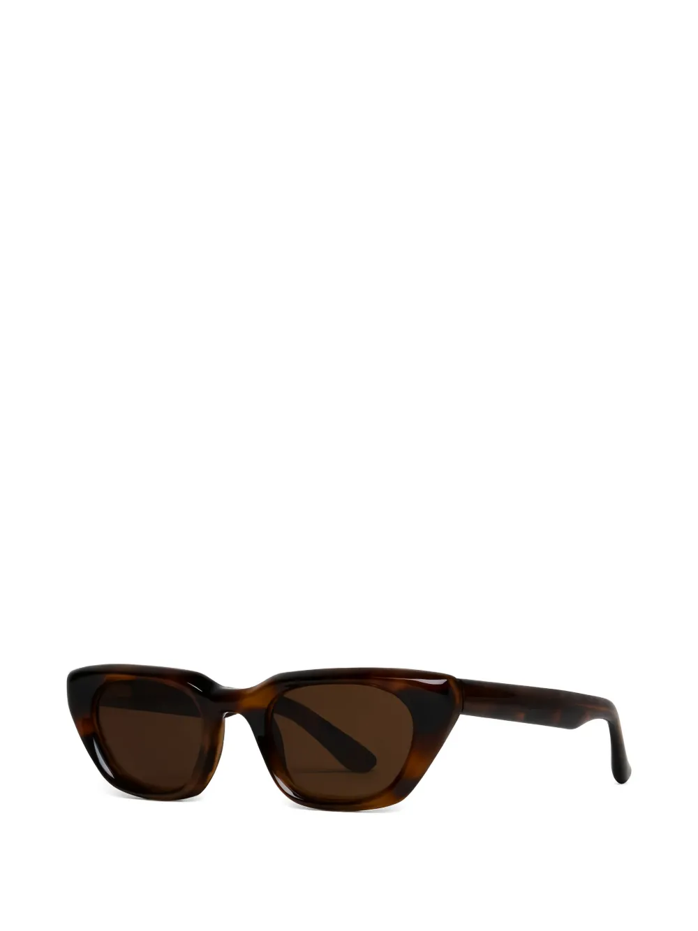 Chimi Zonnebril met schildpadschild-design Bruin