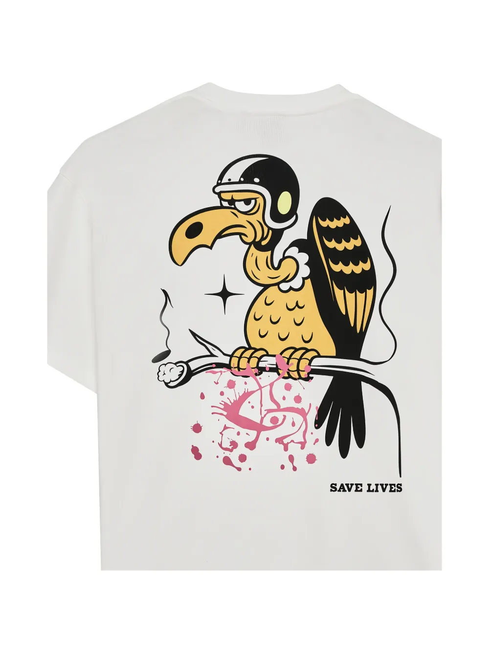 Deus Ex Machina Turpentine Os T-shirt Wit