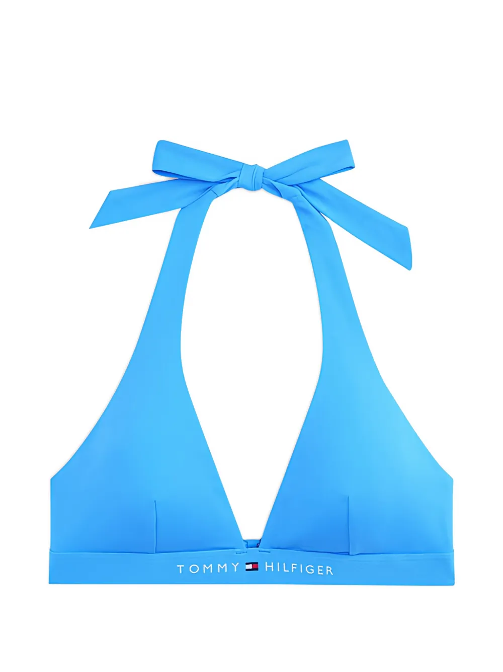 Tommy Hilfiger Bikinitop met logoprint Blauw