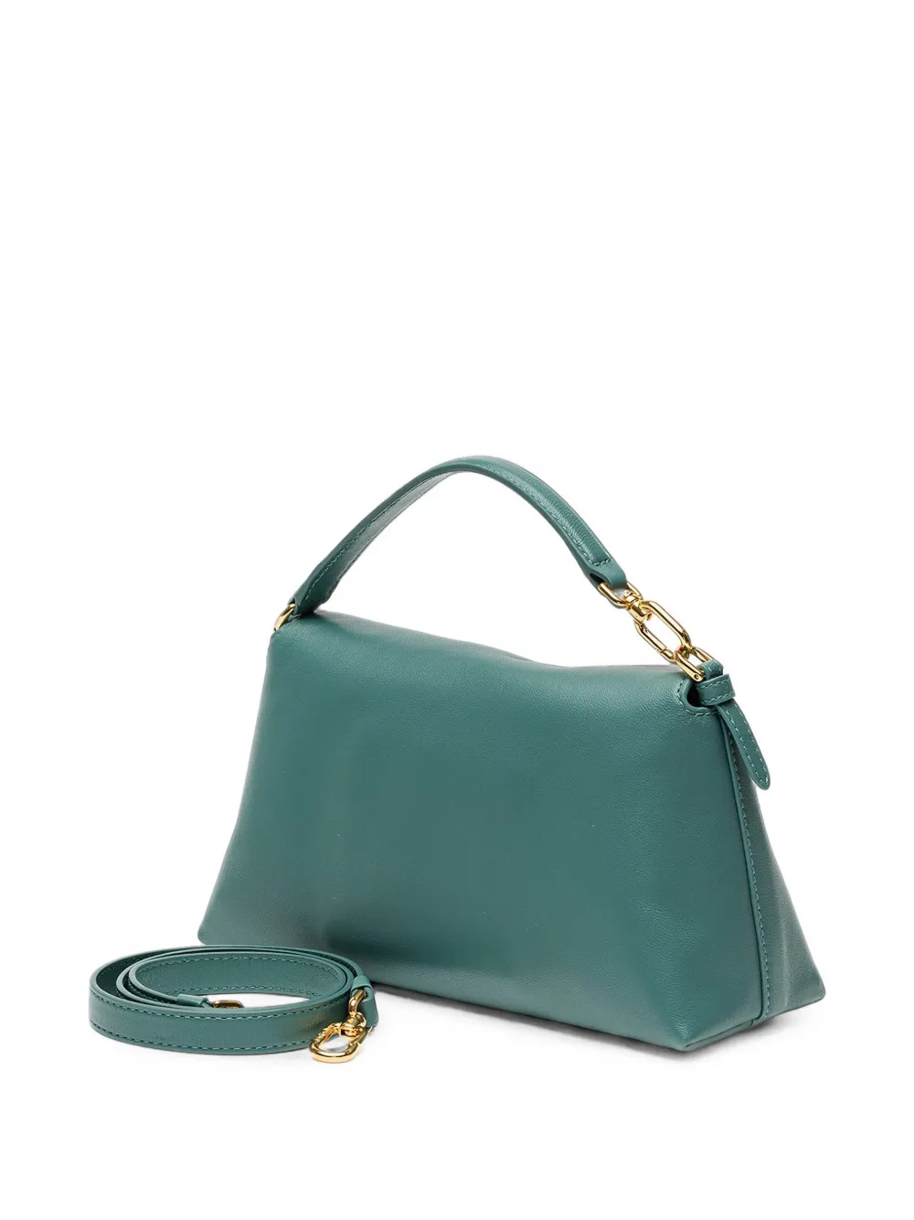 Furla Sfera leren schoudertas Groen