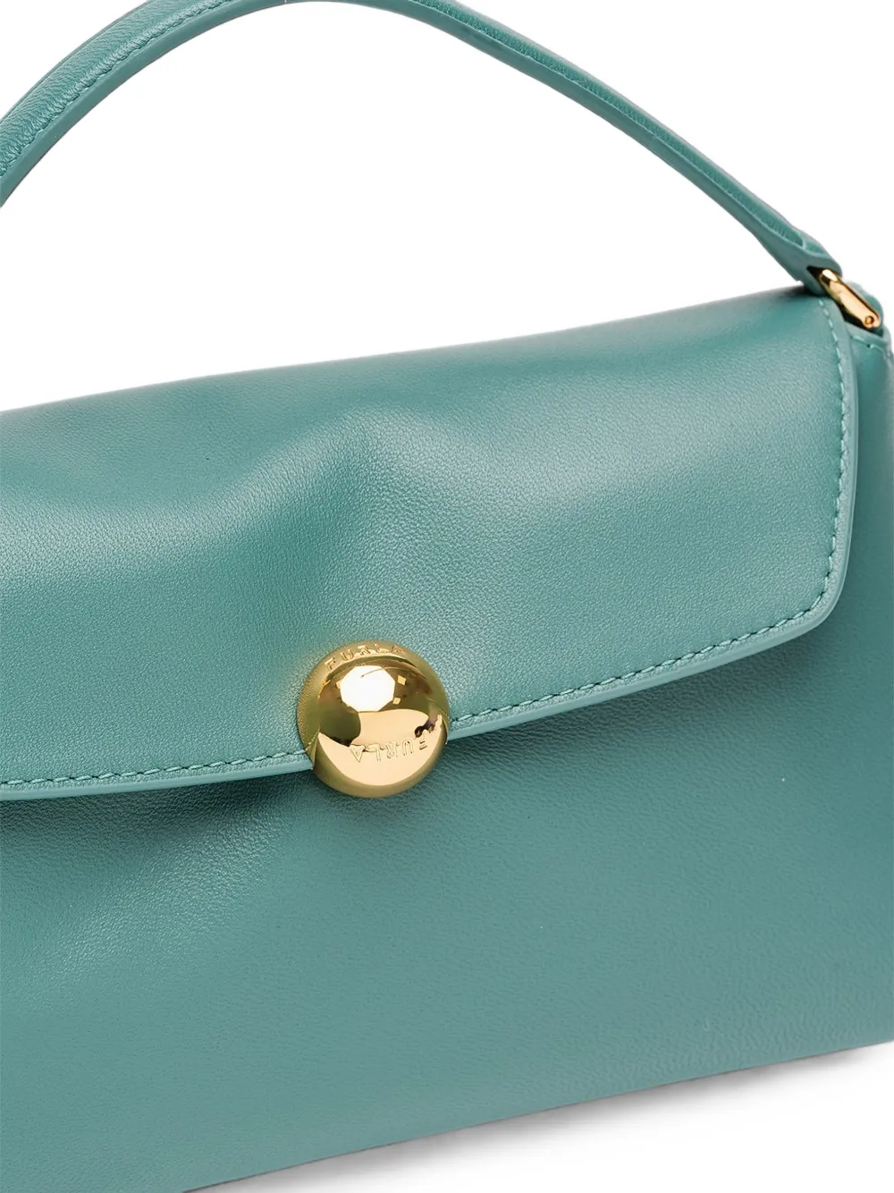 Furla Sfera leren schoudertas Groen