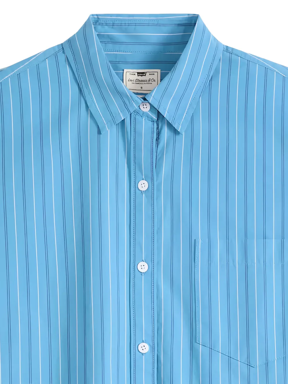 Levi's Harlie gestreepte blouse Blauw