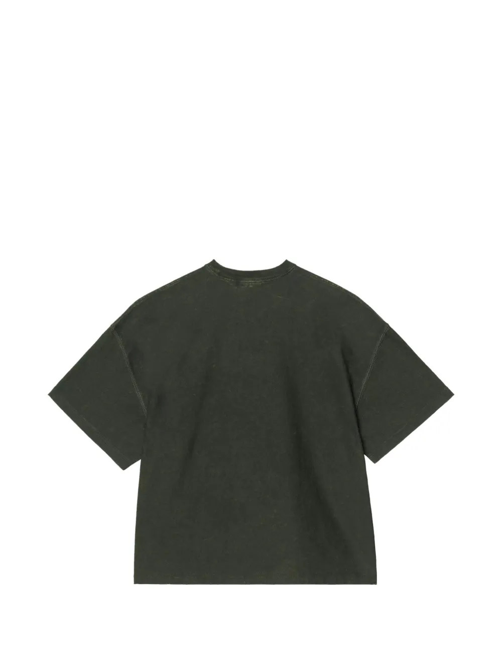 Carhartt WIP Lambert T-shirt met geborduurd logo Groen