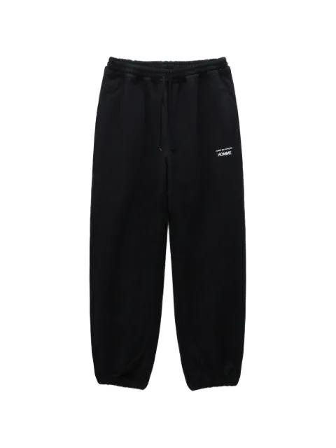 Comme des Garçons Homme Homme logo-print track pants