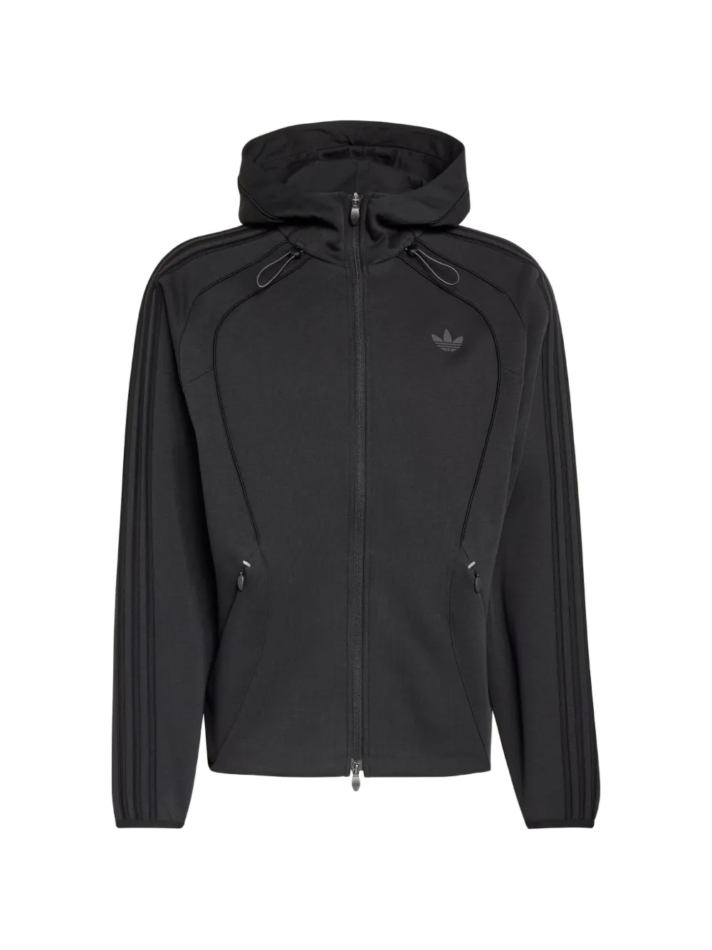 adidas Spacer Teamgeist 26 Cutline hoodie met rits Zwart