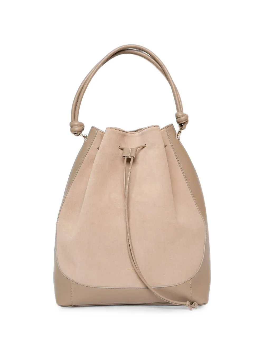 ann kurz Tall Saku panelled bucket bag