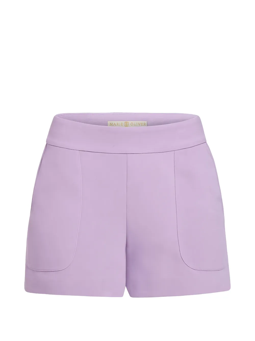 Marie Oliver Mia patch-pocket shorts - Violet