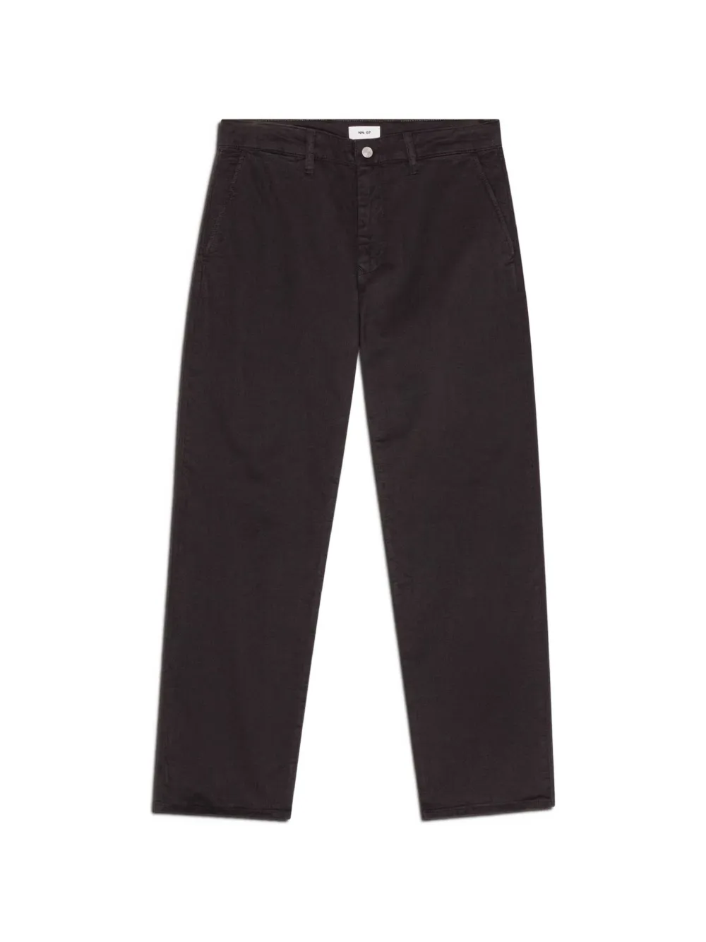 NN07 Aden straight-leg regularffit chino trousers - Nero