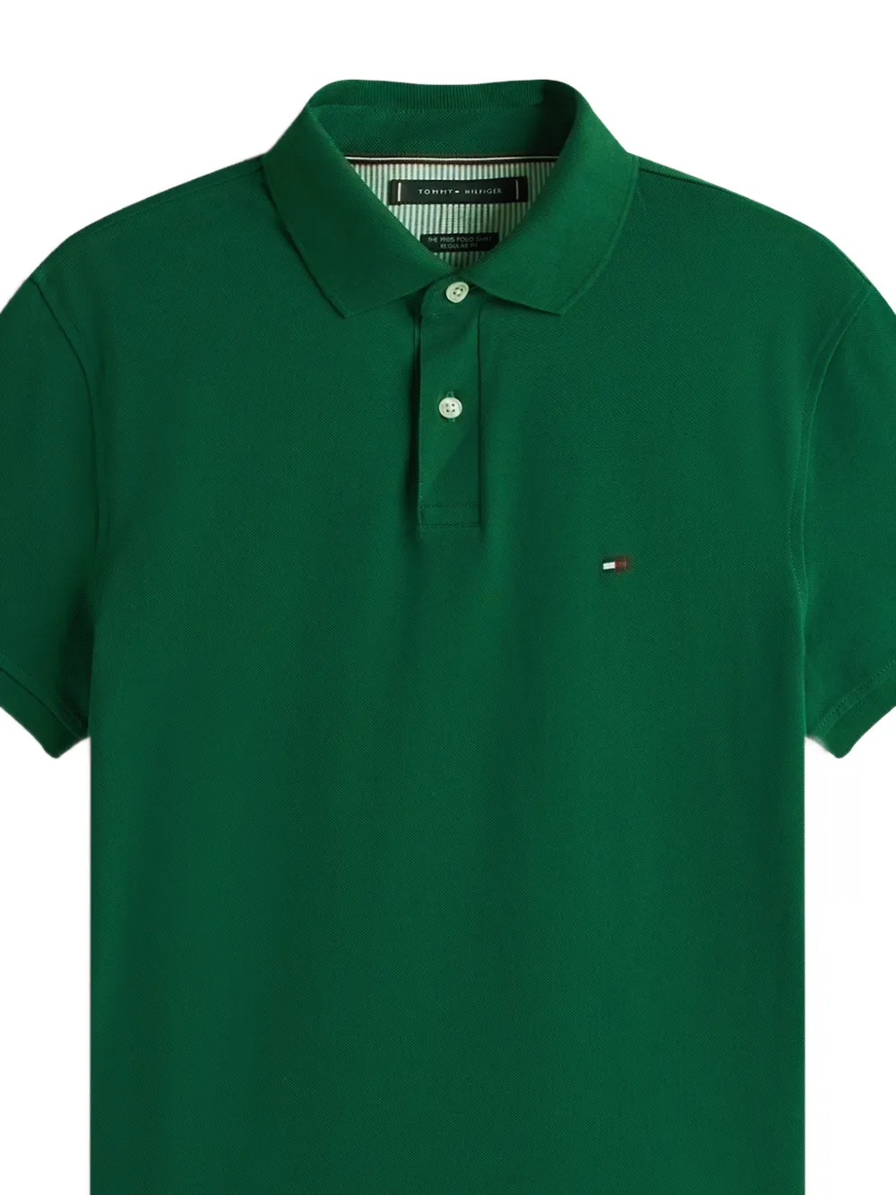 Tommy Hilfiger 1985 poloshirt met geborduurd logo Groen