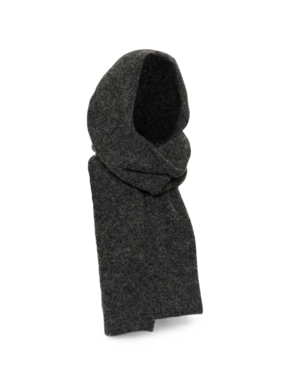 Gestuz Alpha hooded scarf - Grigio