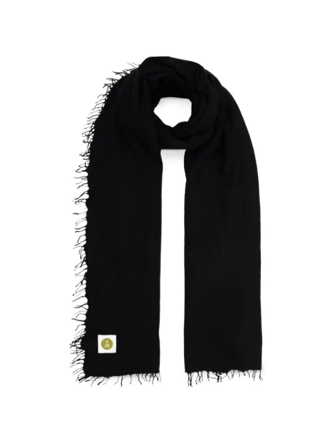 V VON GOAT frayed-edge scarf
