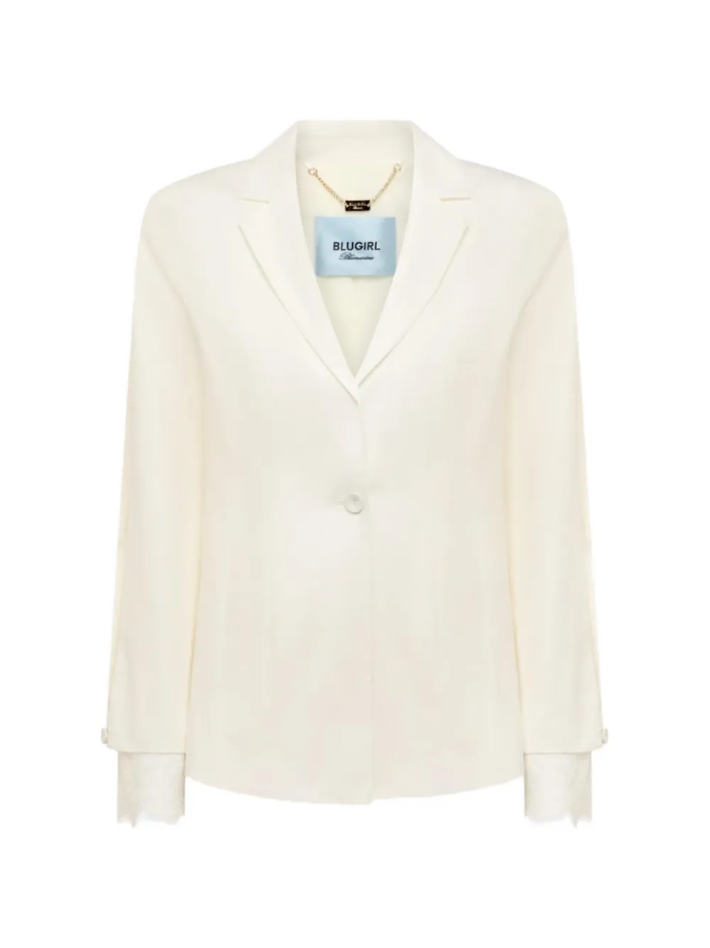 Blugirl button fastening blazer - Bianco