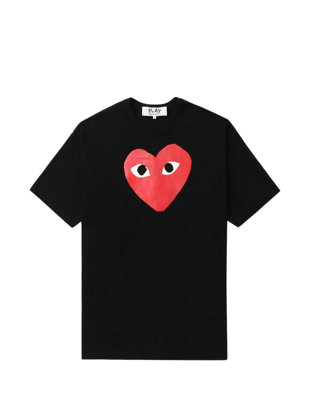 Comme Des Garçons heart-print T-shirt - Nero