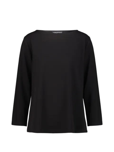 DRHOPE boat-neck long-sleeve T-shirt