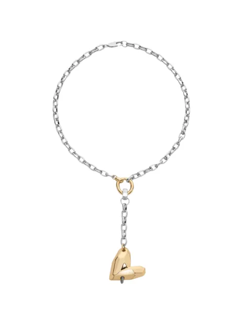 DEMARSON New York Con Amor heart-pendant necklace
