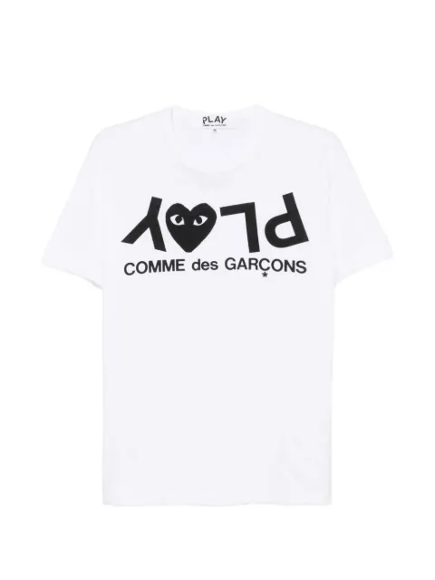 Comme Des Garçons Play logo-print cotton T-shirt