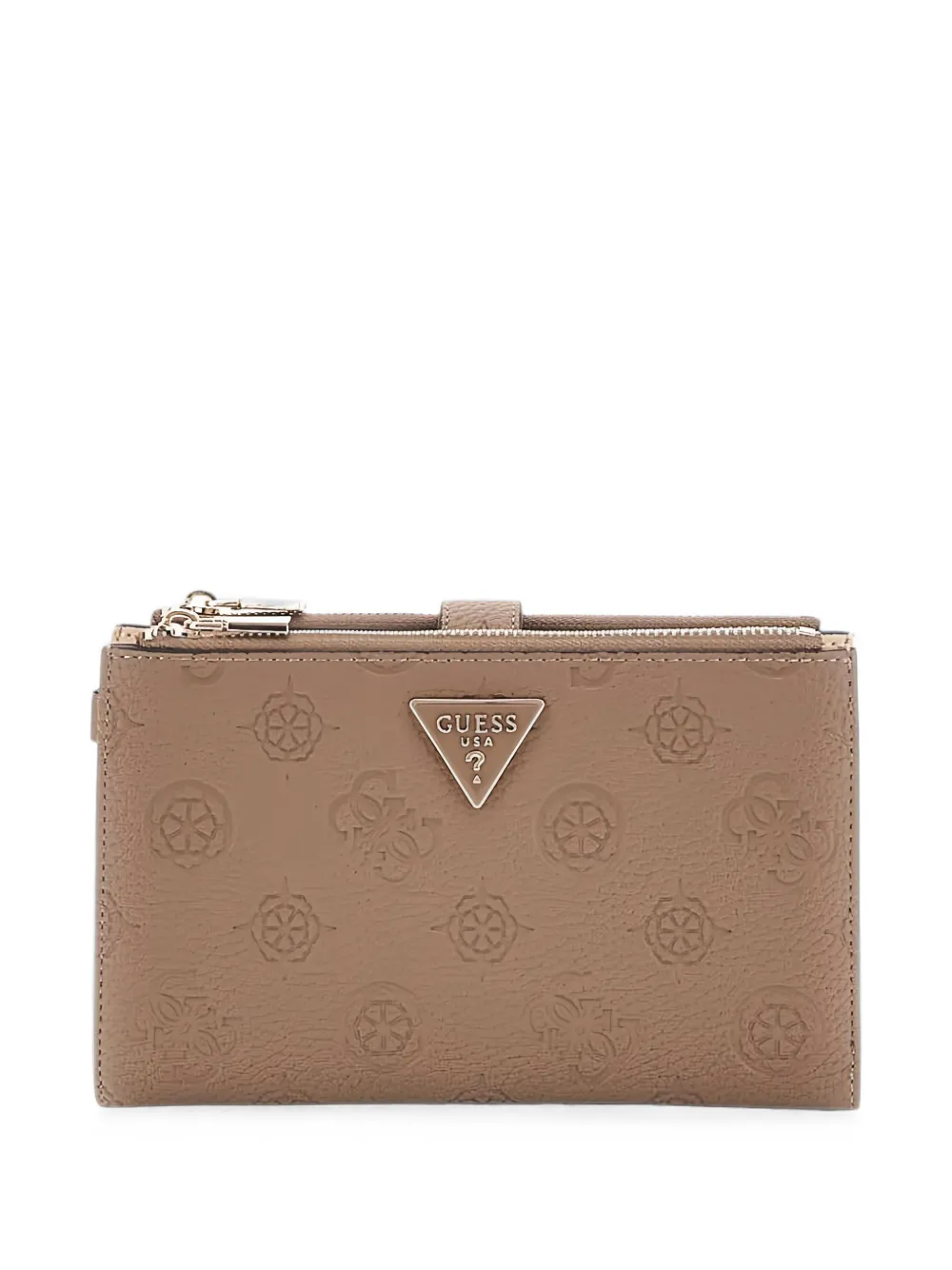 GUESS USA Cresidia II logo-embossed wallet
