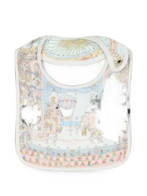 Atelier Choux theatre-print bib