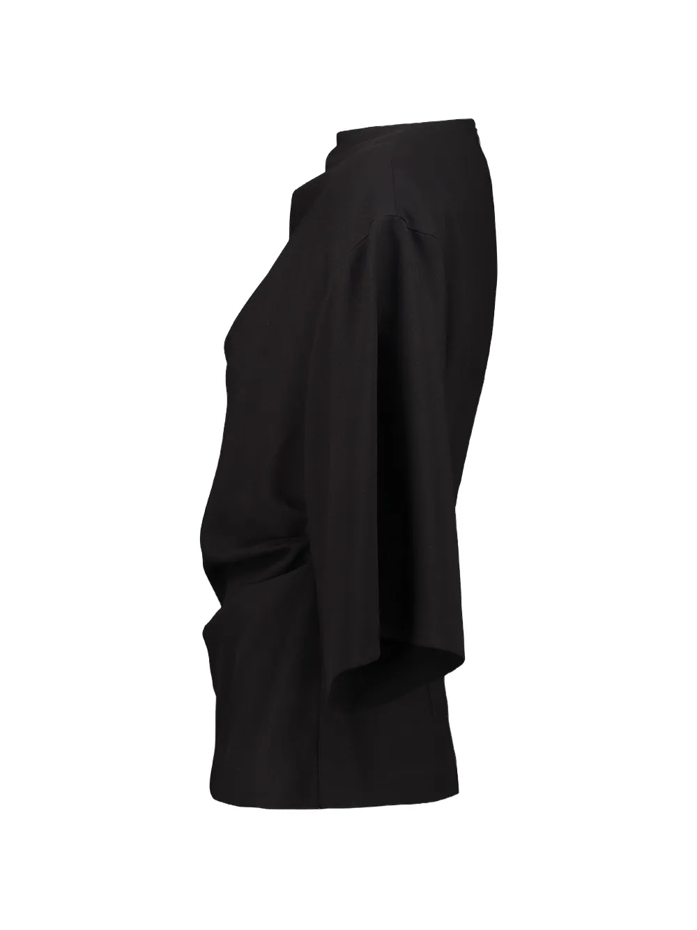 DRHOPE draped asymmetric top - Black