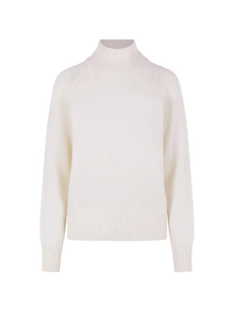 Allude ribbed high-neck sweater