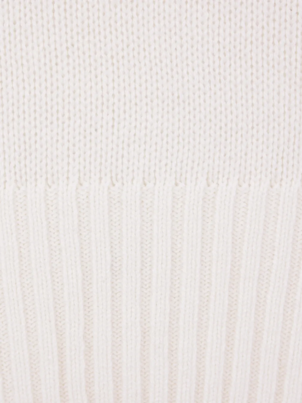 Allude Geribbelde coltrui Beige