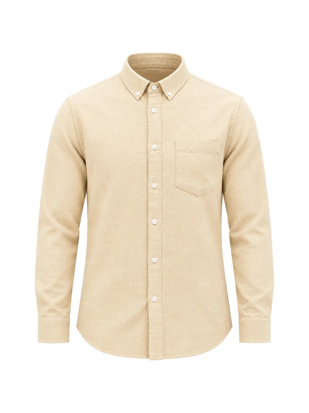 Nowadays Soft Brushed Shirt In White