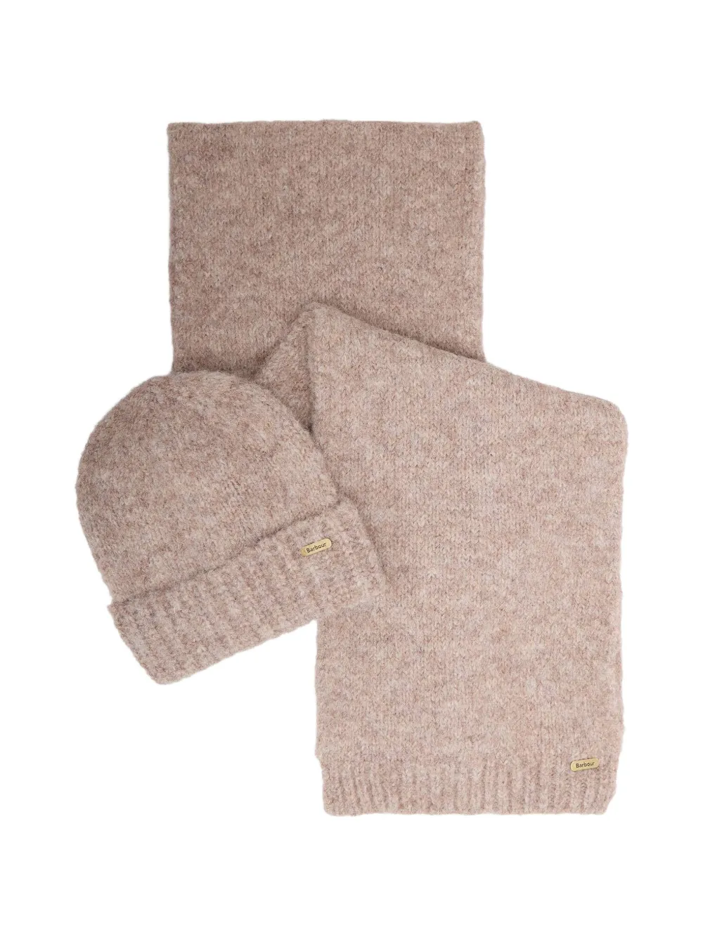 Barbour Emmie muts en sjaal Beige