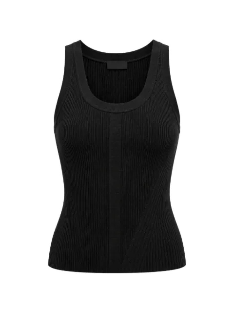 Bruuns Bazaar ribbed-knit scoop-neck tank top