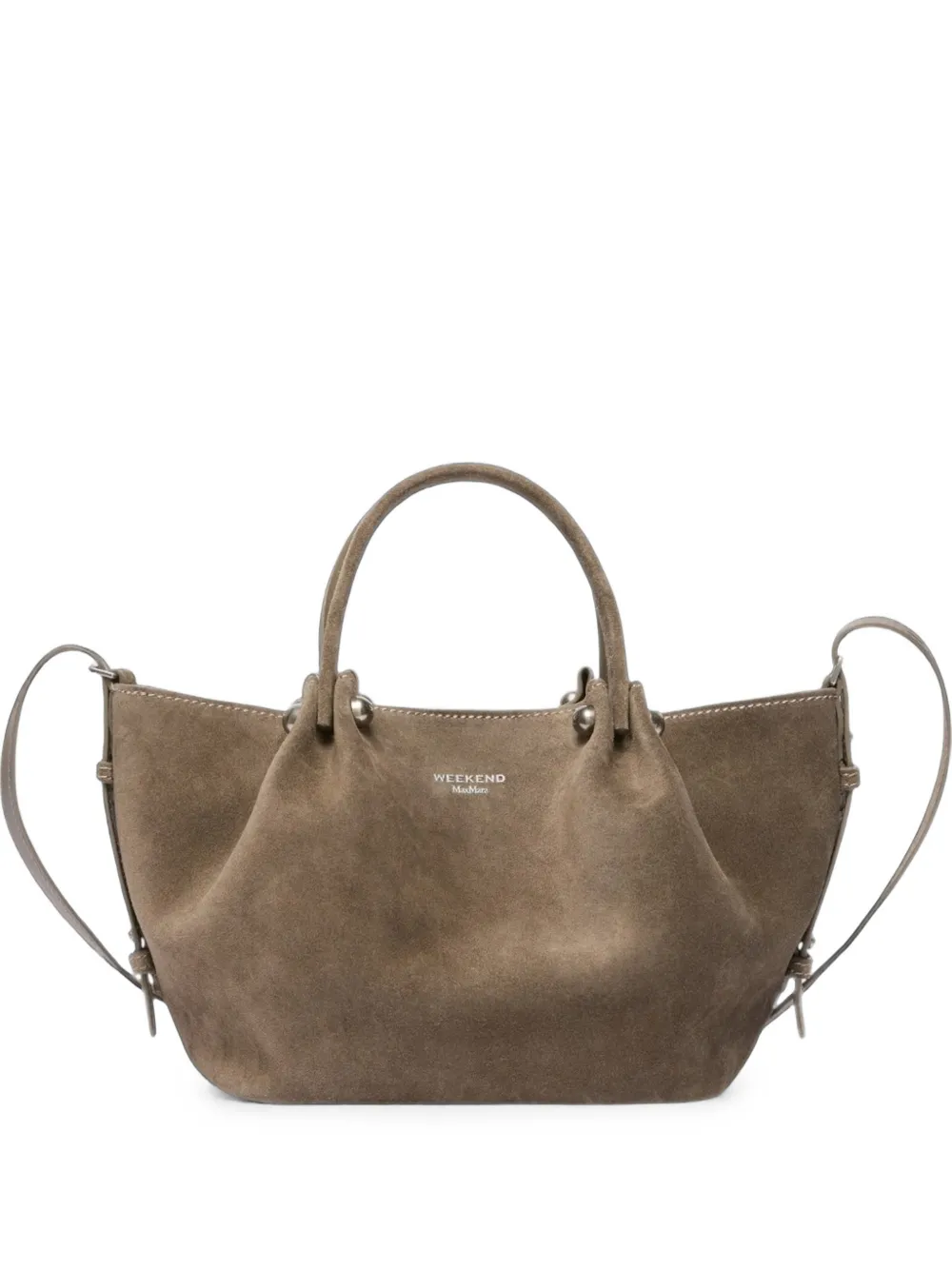 Weekend Max Mara sac porté épaule en daim - Marron Weekend Max Mara sac porté épaule en daim - Marron