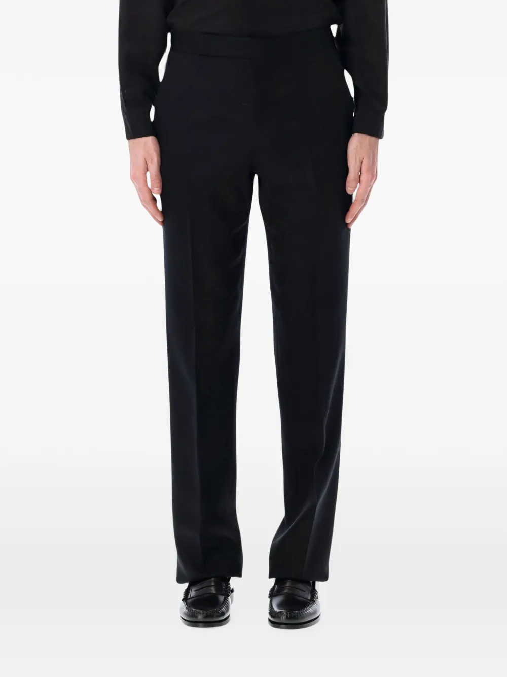 Lardini pressed-crease trousers - Noir Lardini pressed-crease trousers - Noir