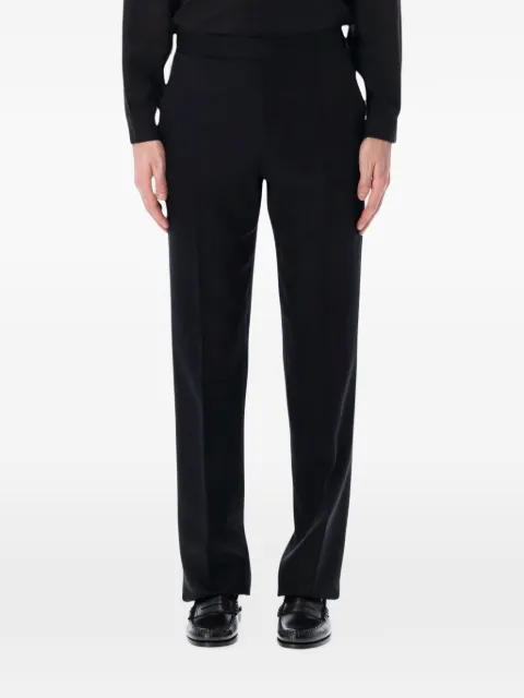 Lardini pressed-crease trousers
